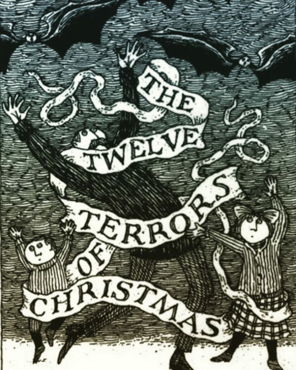 The Excitement Begins! From Edward Gorey with words by John Updike #edwardgorey #johnupdike #christmas