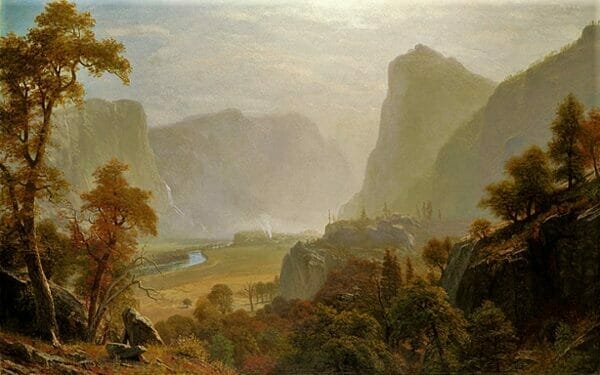 Hetch Hetchy Painting